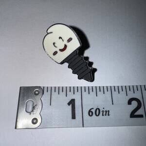 Tooth Implant Dentist Pin Brooch